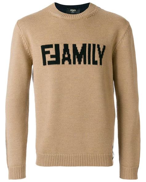 fendi men's jumper|fendi family sweater.